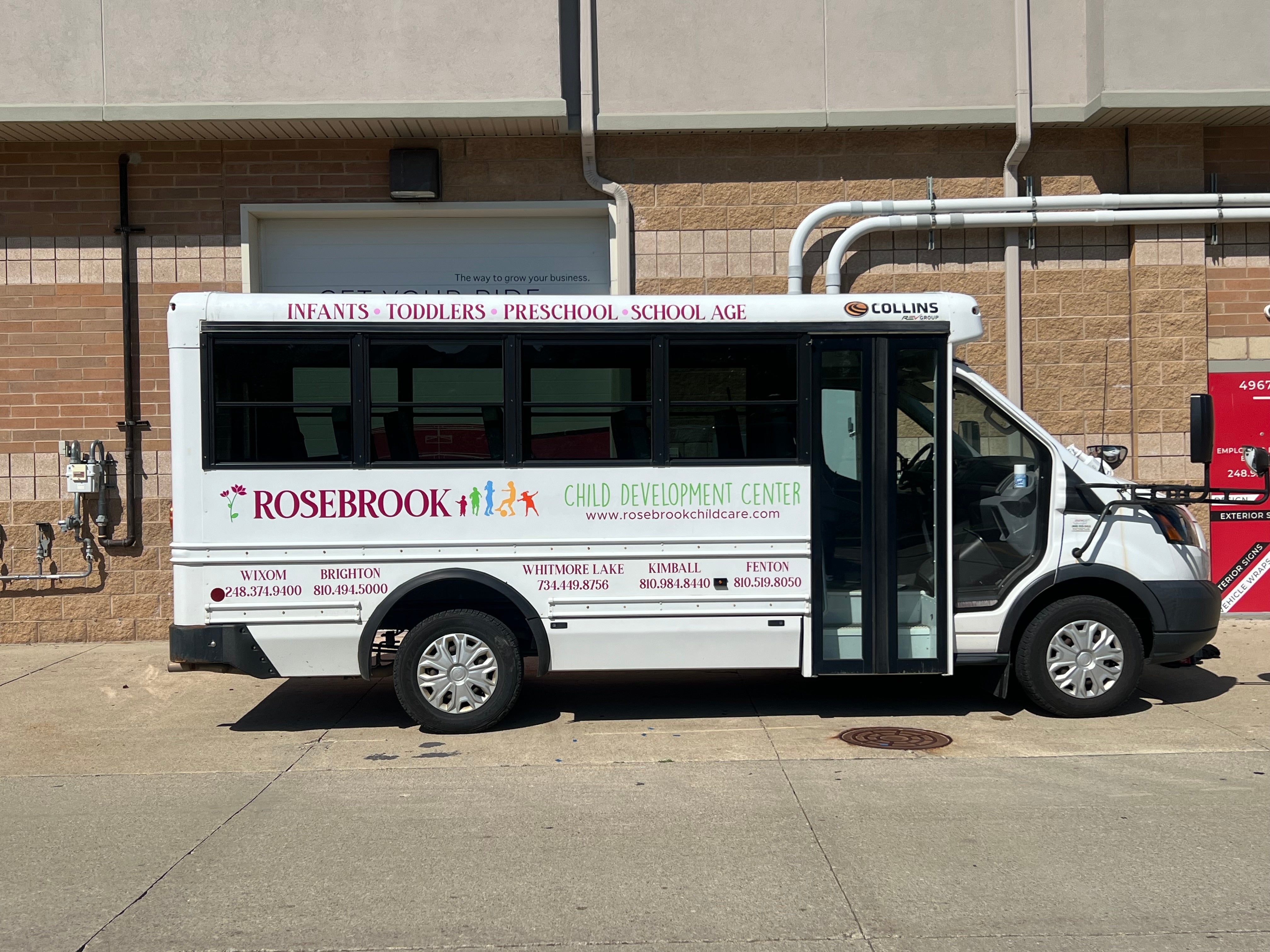 Rosebrook Buses Graphics