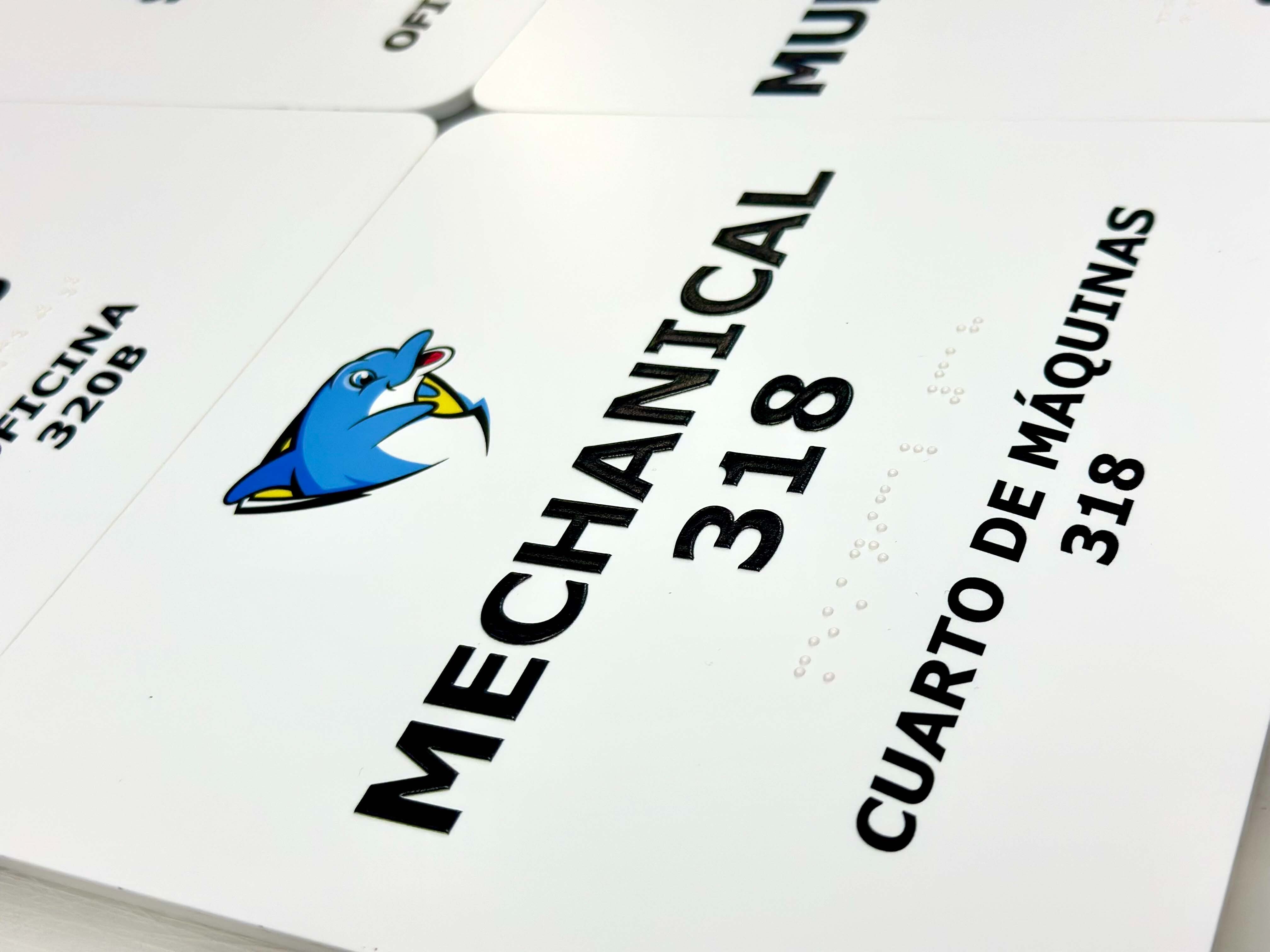 New ADA Signs for An Early Learning Center in Round Lake, IL