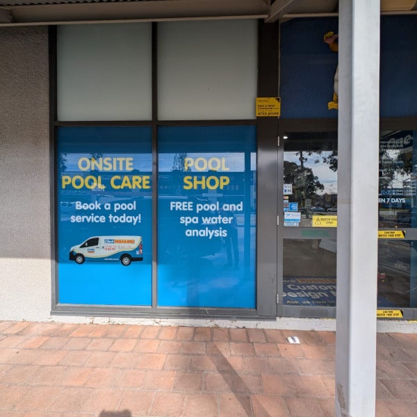Retail Branding - Window graphics - Signarama Canterbury