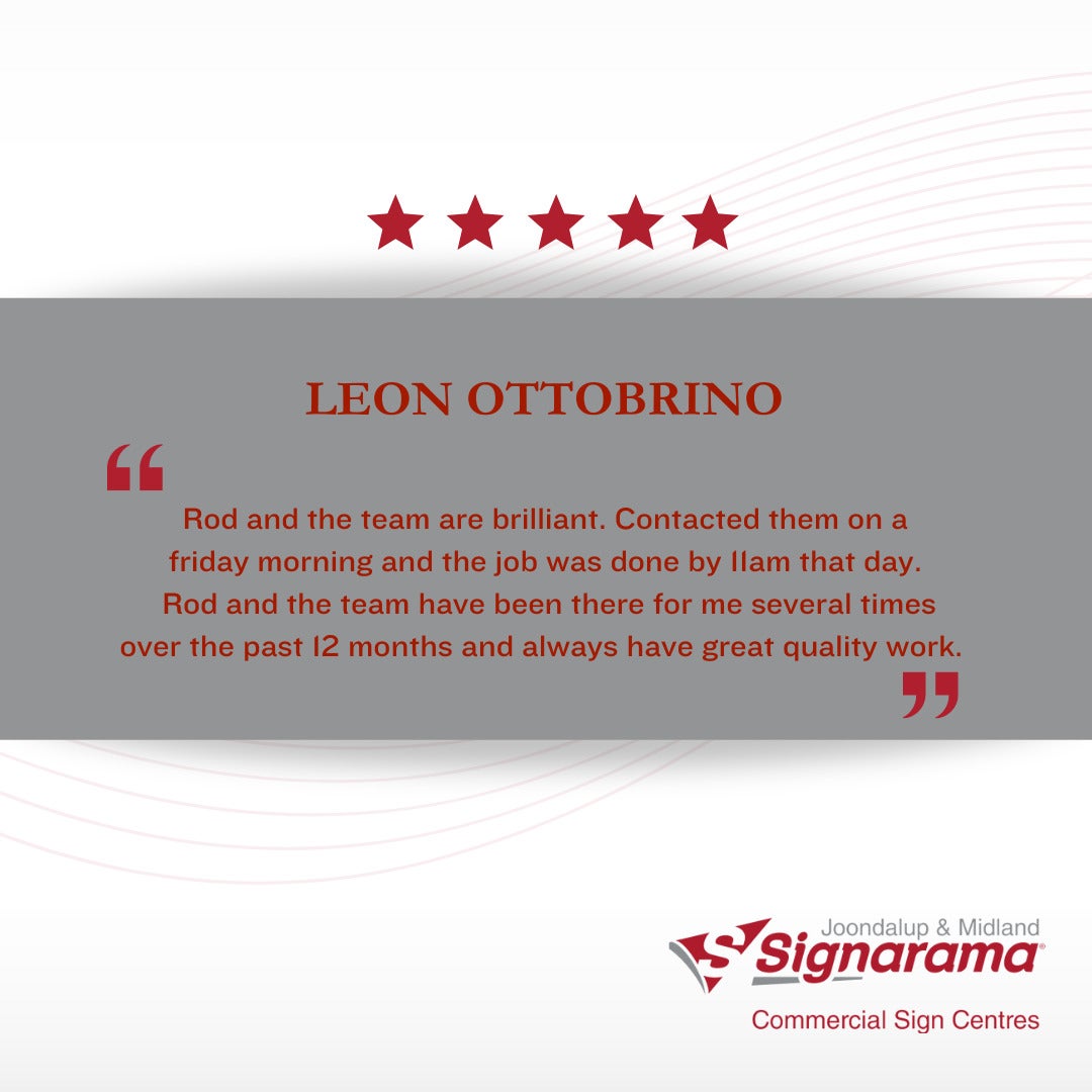 Customer Review - Leon Ottobrino