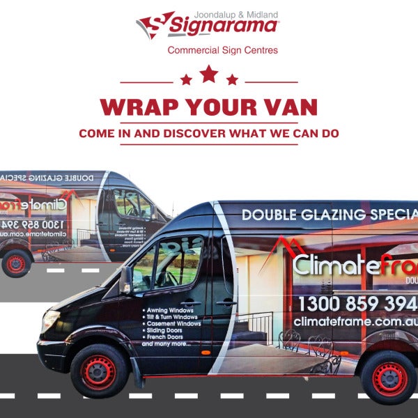 Wrap your Van with Signarama Joondalup