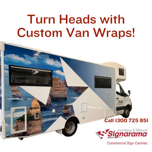 Custom Van Wraps at Signarama Joondalup