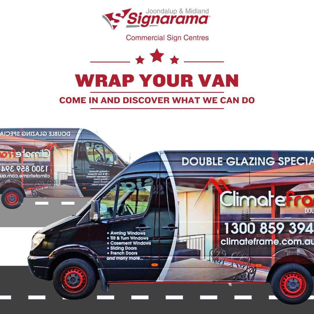 Wrap your Van with Signarama Joondalup