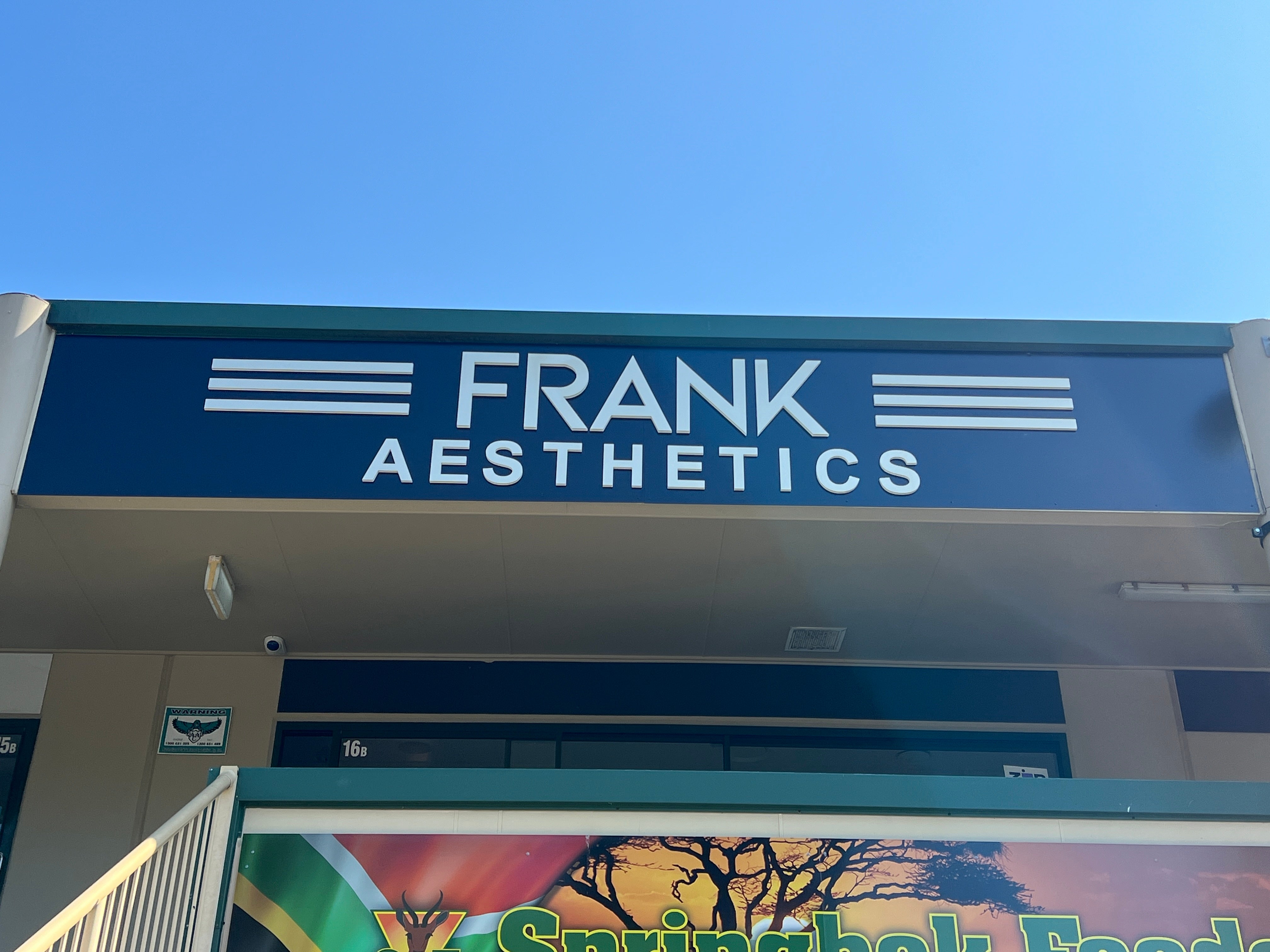 Company rebrand - Fascia Signage