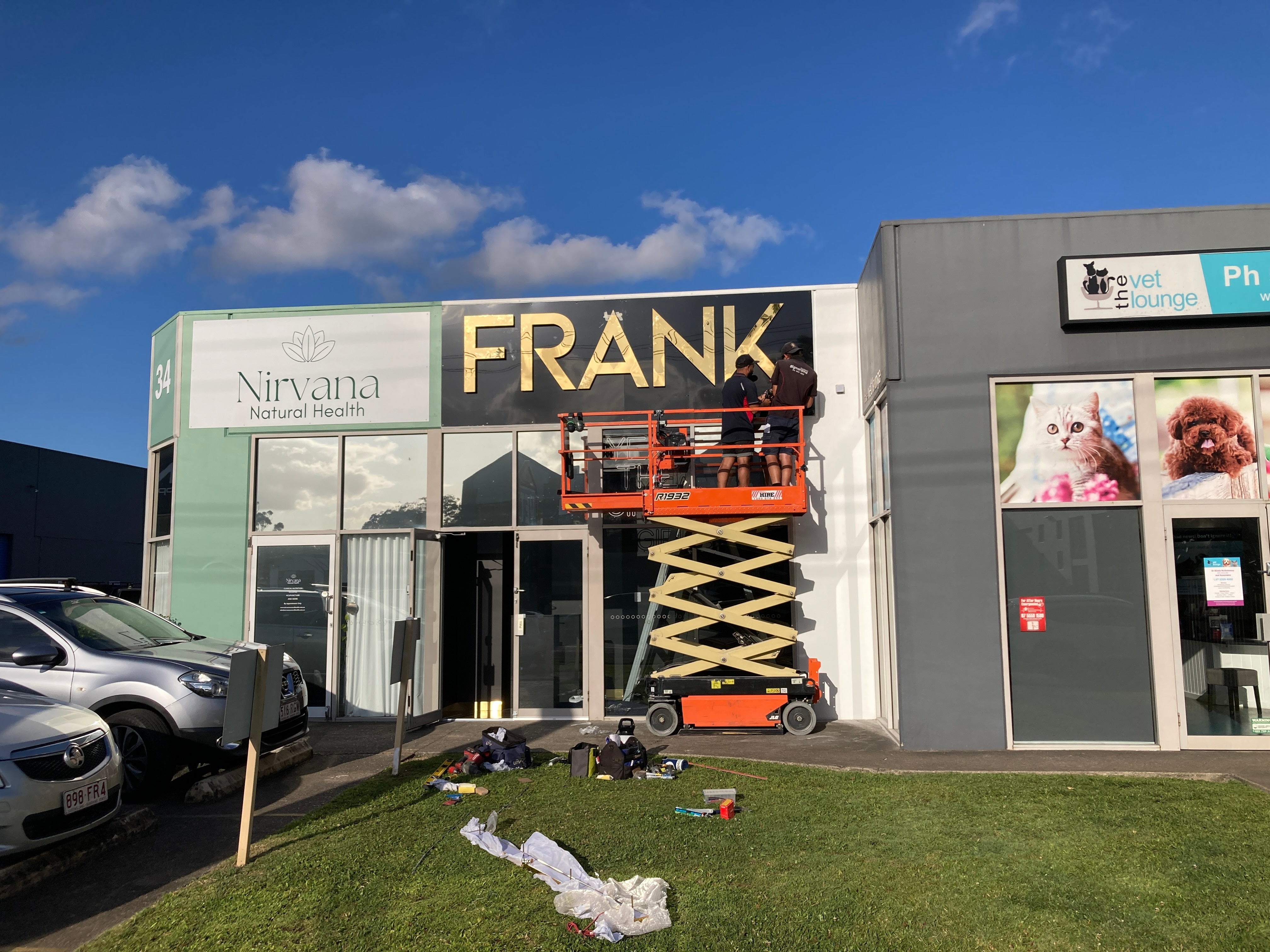 Company rebrand - Fascia Signage