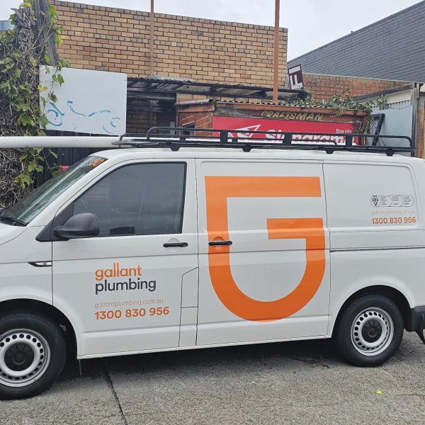 Gallant Plumbing Van Graphics