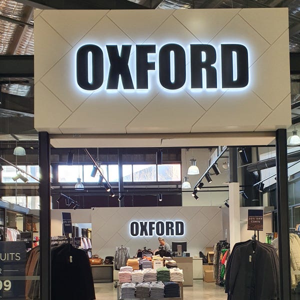 Oxford 3D Illuminated Letters