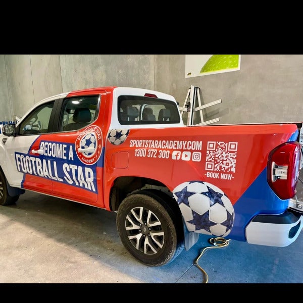 Ute Wraps - Football Star Academy.