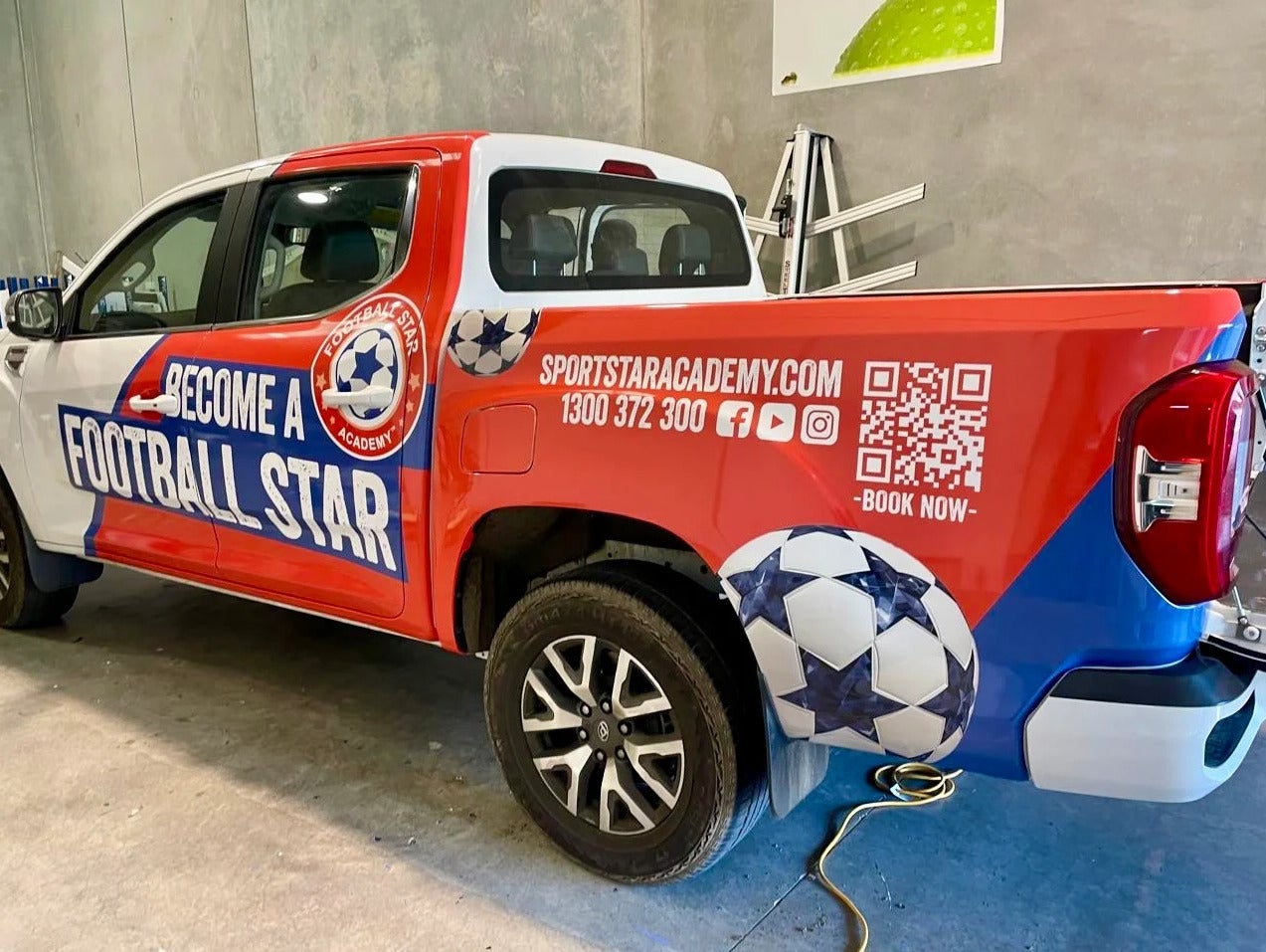 Ute Wraps - Football Star Academy.