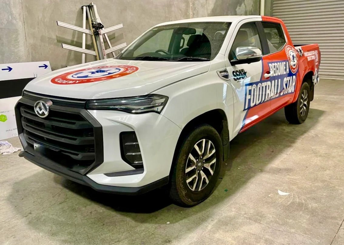 Ute Wraps - Football Star Academy.