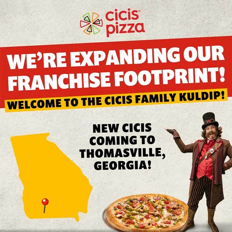 Cicis Pizza Expands Kingdom to Thomasville: Hunger Pangs and Buffet Dreams Await Cicis Pizza Expands Kingdom to Thomasville: Hunger Pangs and Buffet Dreams Await