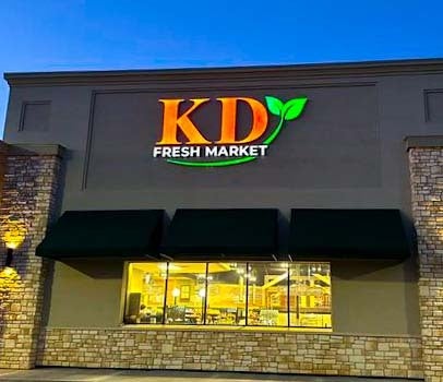 New Store Opening Shows Off The Updated  KD Fresh Market Logo