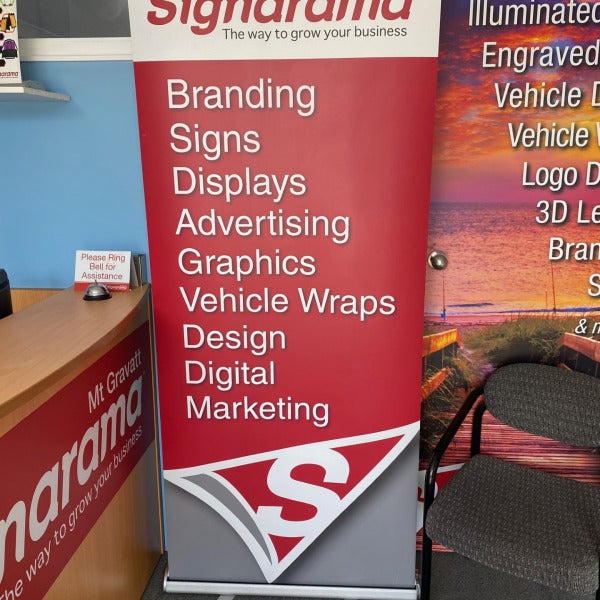 Pull in sales with pull up banners!