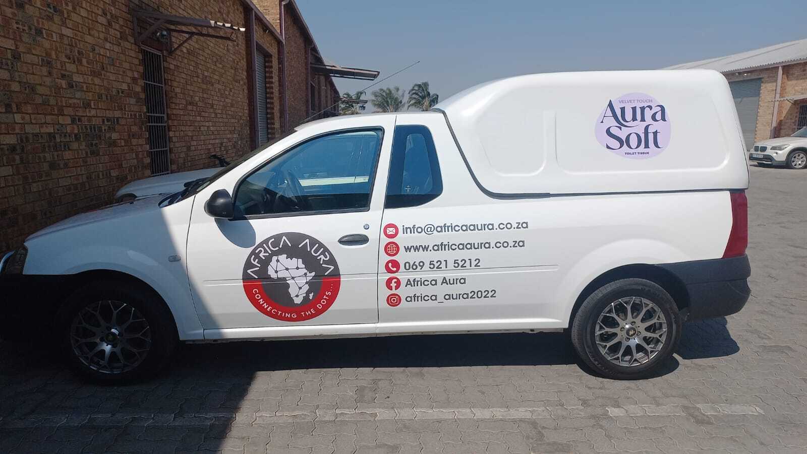 Africa Aura Meets Precision with Vehicle Branding!