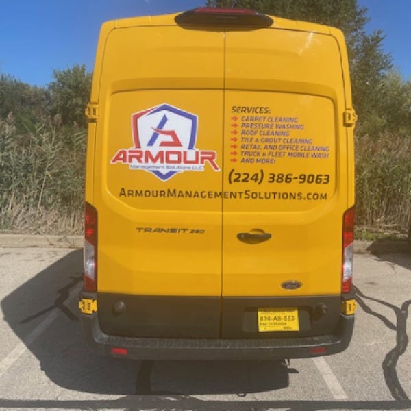 Armour Cargo Van Rear Door