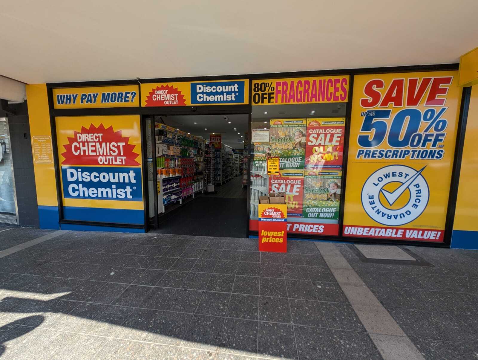 New Chemist Branding [3D fabricated signs, 3D Lightbox, awning sign, awning banner, lightboxes, wall graphics, window graphics]  - Signarama Canterbury