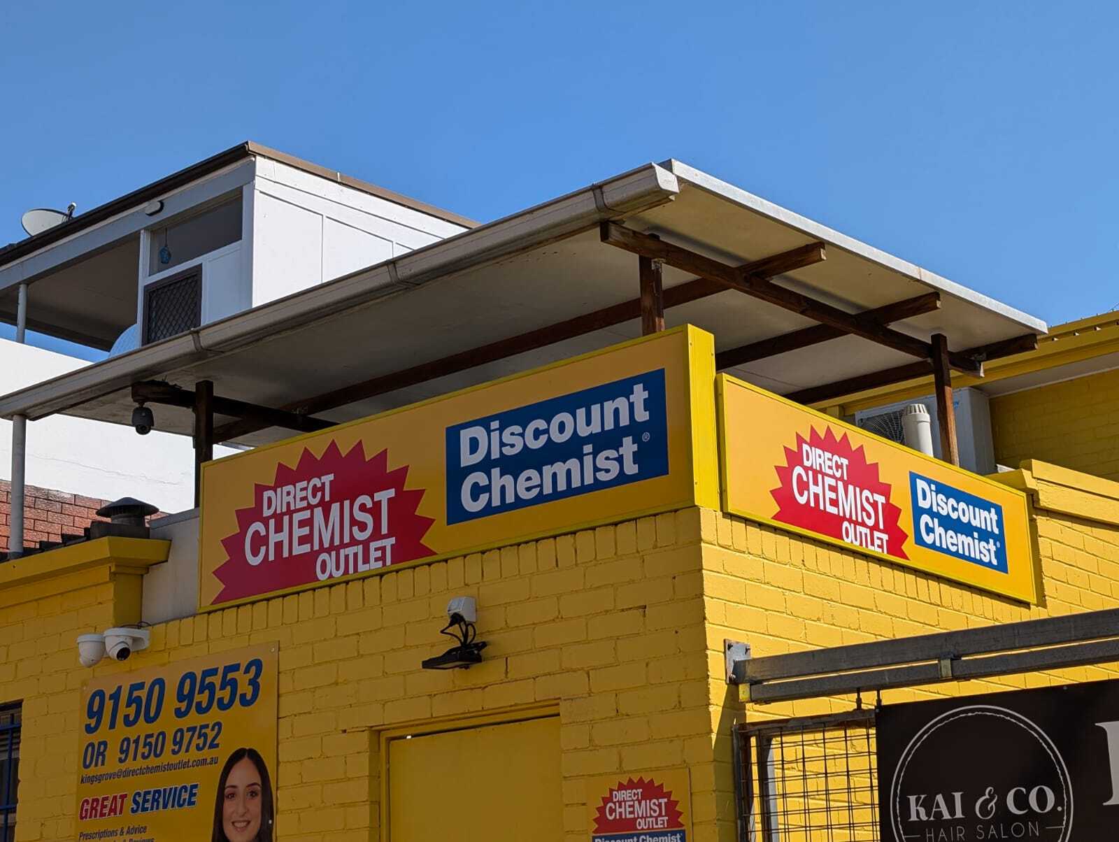 New Chemist Branding [3D fabricated signs, 3D Lightbox, awning sign, awning banner, lightboxes, wall graphics, window graphics]  - Signarama Canterbury