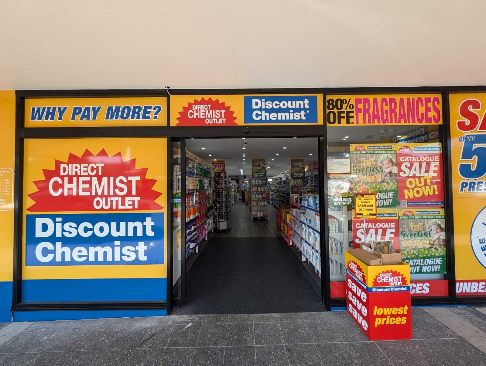 New Chemist Branding [3D fabricated signs, 3D Lightbox, awning sign, awning banner, lightboxes, wall graphics, window graphics]  - Signarama Canterbury