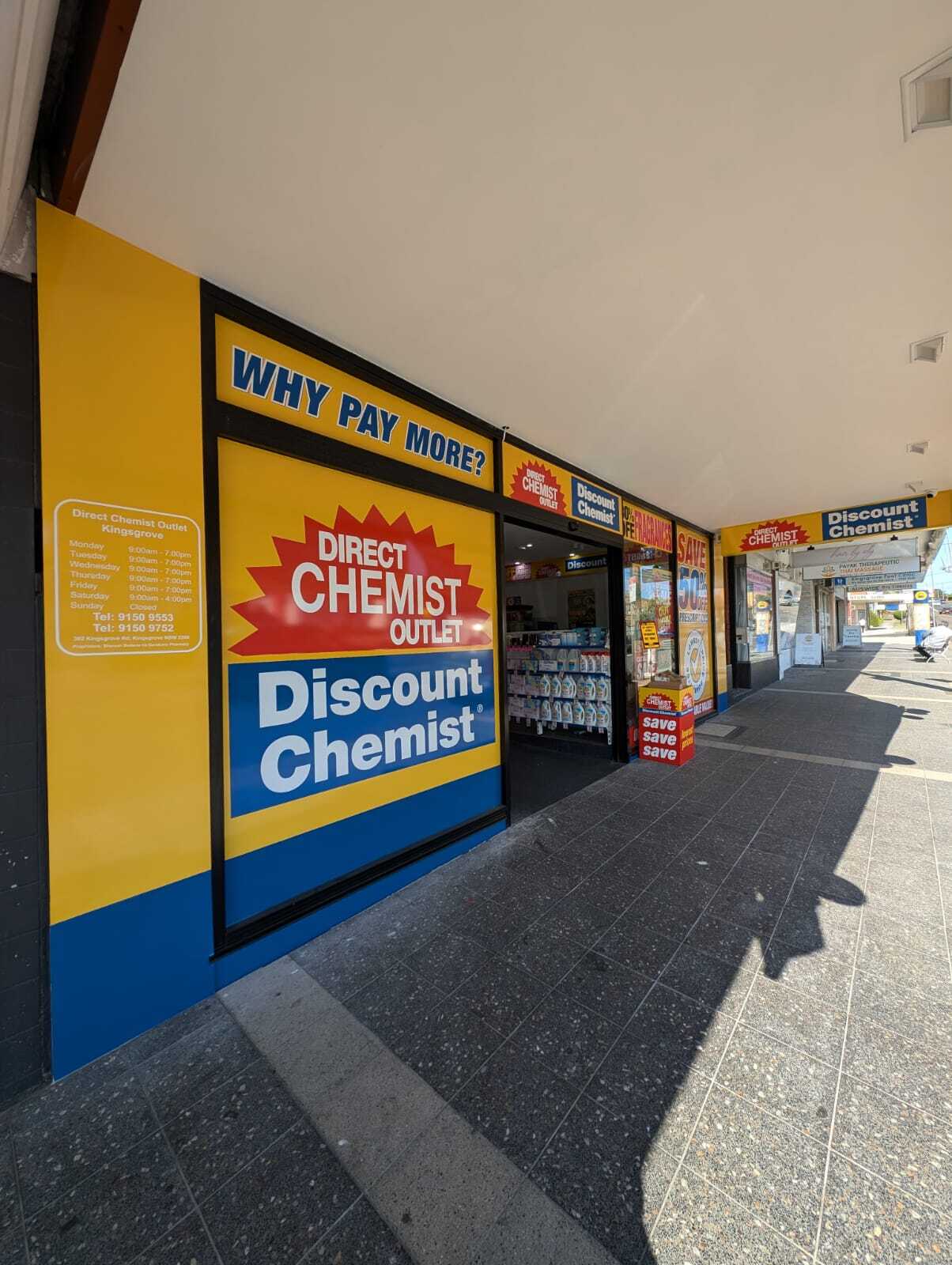 New Chemist Branding [3D fabricated signs, 3D Lightbox, awning sign, awning banner, lightboxes, wall graphics, window graphics]  - Signarama Canterbury