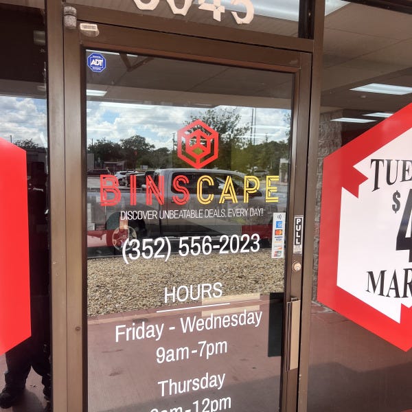 Window lettering