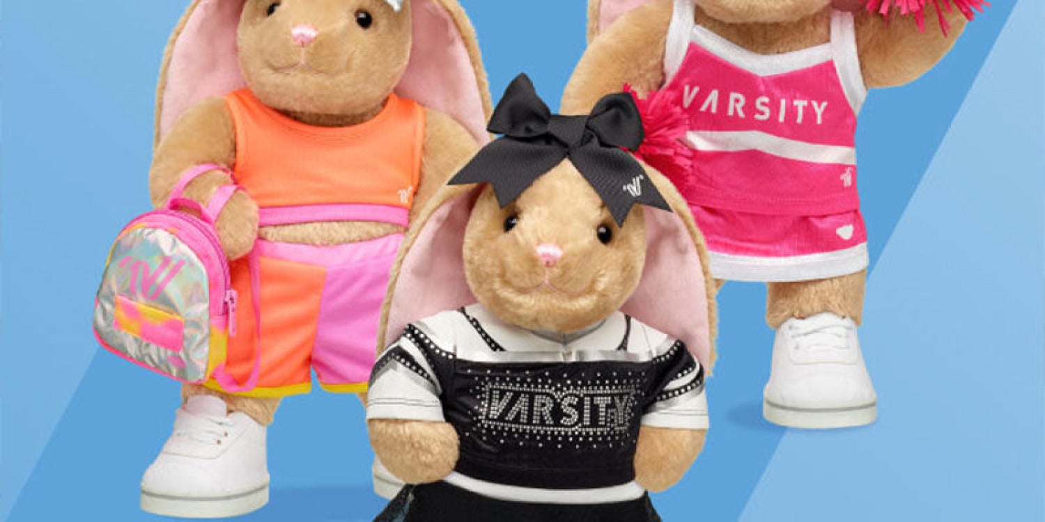 Get Ready to Cheer Loud: Build-A-Bear Workshop's Spectacular Collaboration with Varsity Spirit Get Ready to Cheer Loud: Build-A-Bear Workshop's Spectacular Collaboration with Varsity Spirit