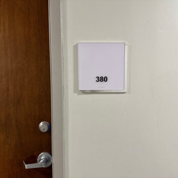 Custom Office ADA Signs in Decatur