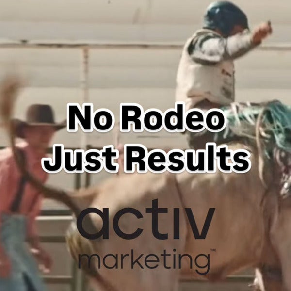 activ Digital Marketing Rides into Ideas Fest with "No Rodeo. Just Results." Campaign activ Digital Marketing Rides into Ideas Fest with "No Rodeo. Just Results." Campaign
