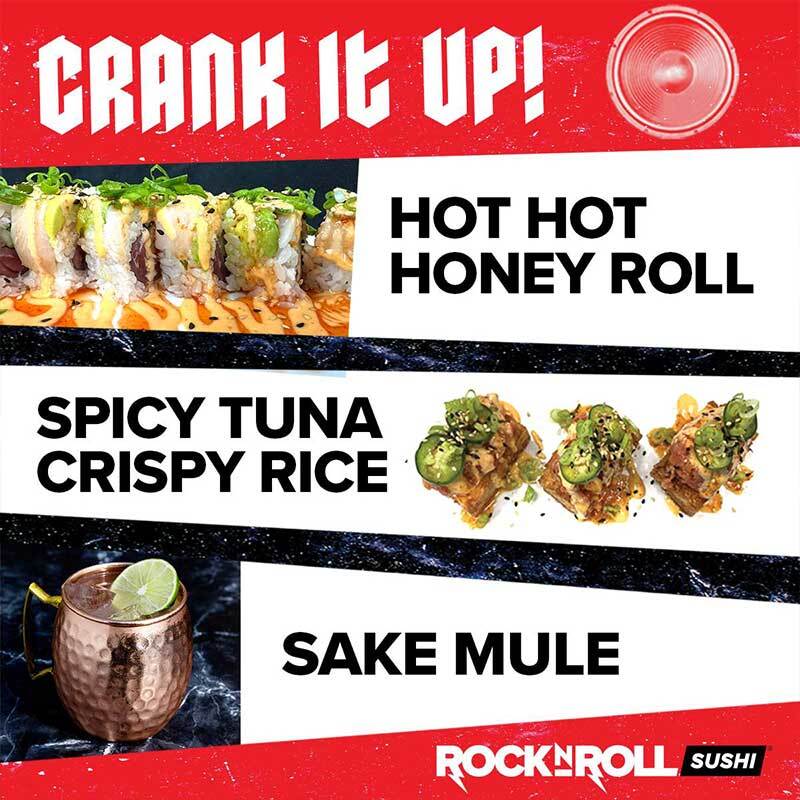 Rock N Roll Sushi Unveils Electrifying New Menu Items to Rock Your Taste Buds! Rock N Roll Sushi Unveils Electrifying New Menu Items to Rock Your Taste Buds!