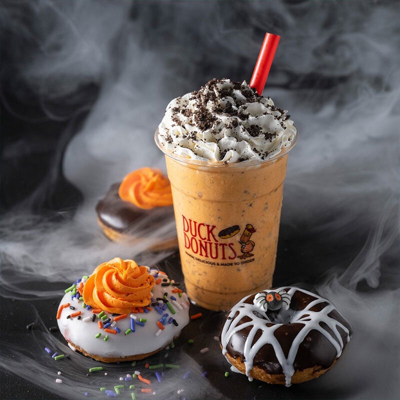 Indulge in Duck Donuts' Hair-Raising Halloween Upgrades for a Spine-Chilling Treat Experience