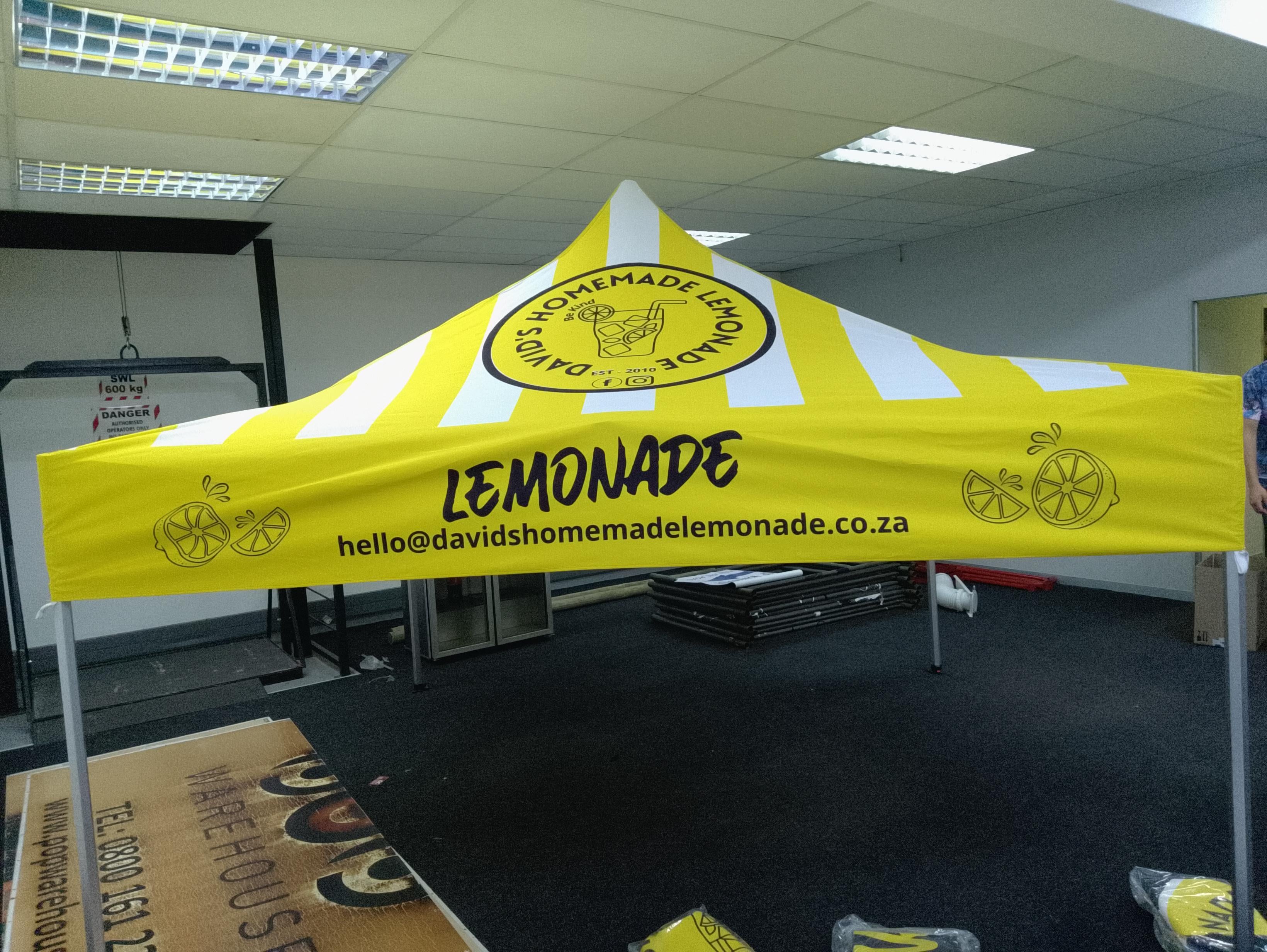 Promotional Signage - Gazebo