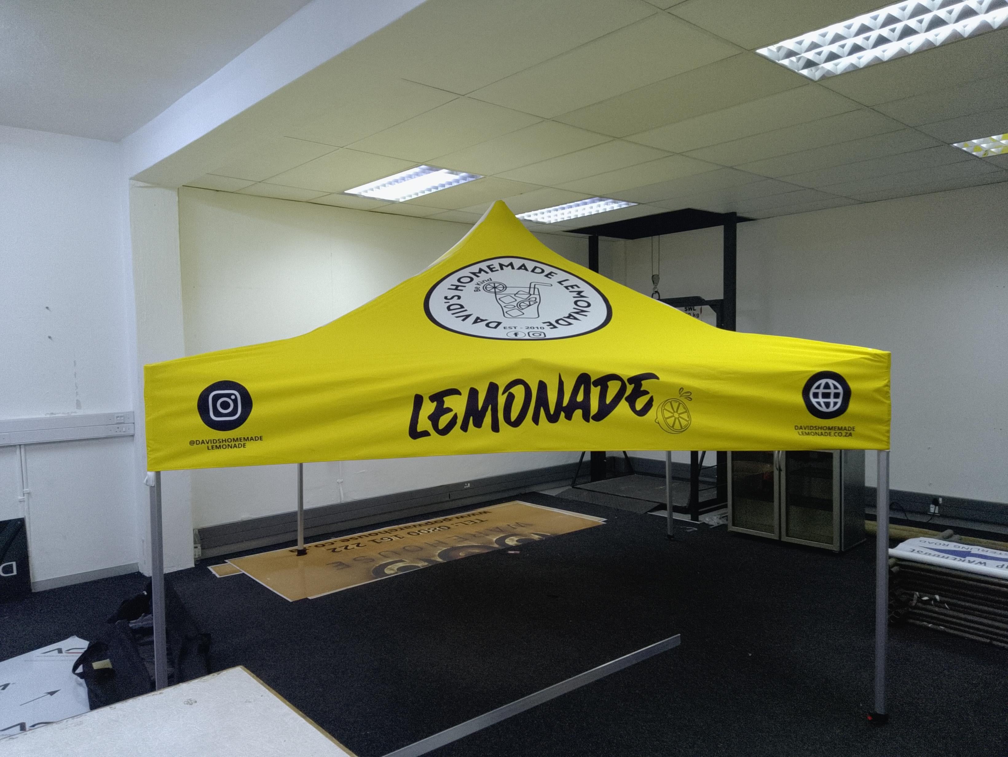Promotional Signage - Gazebo