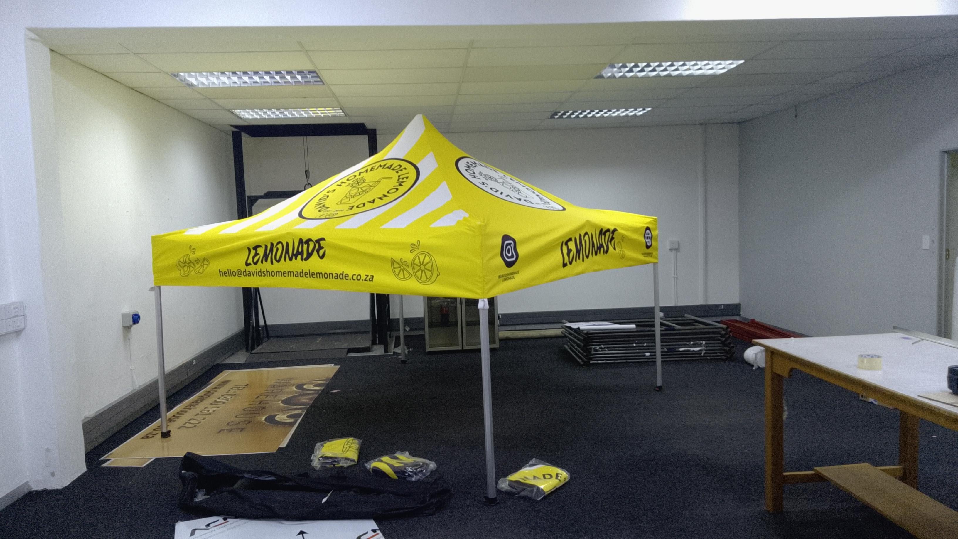 Promotional Signage - Gazebo