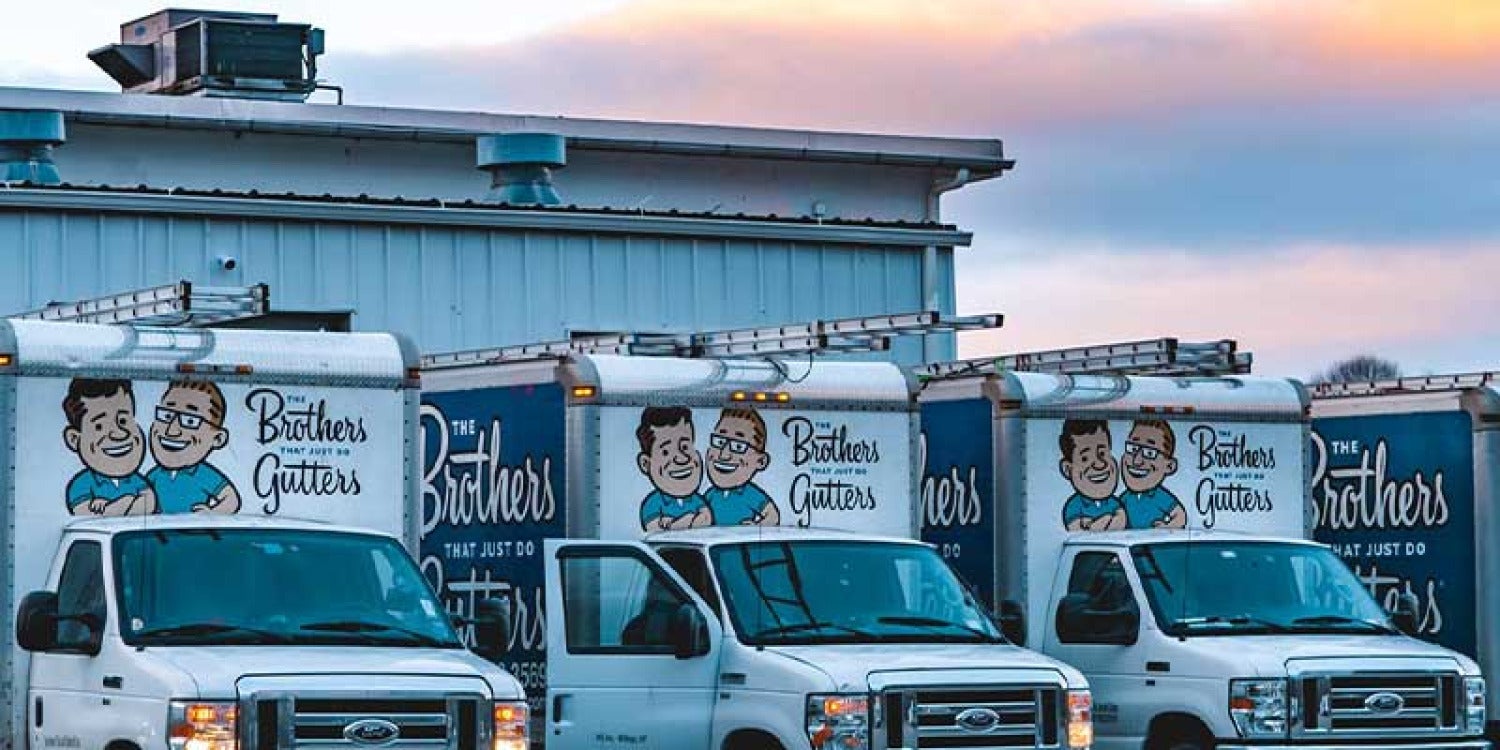 The Brothers That Just Do Gutters Are Making a Splash With a New Apex Franchise