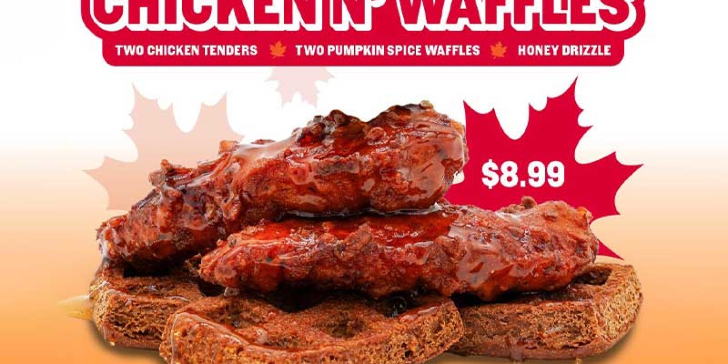 The Budlong Southern Chicken Unveils Pumpkin Spice Chicken n’ Waffles Delight The Budlong Southern Chicken Unveils Pumpkin Spice Chicken n’ Waffles Delight