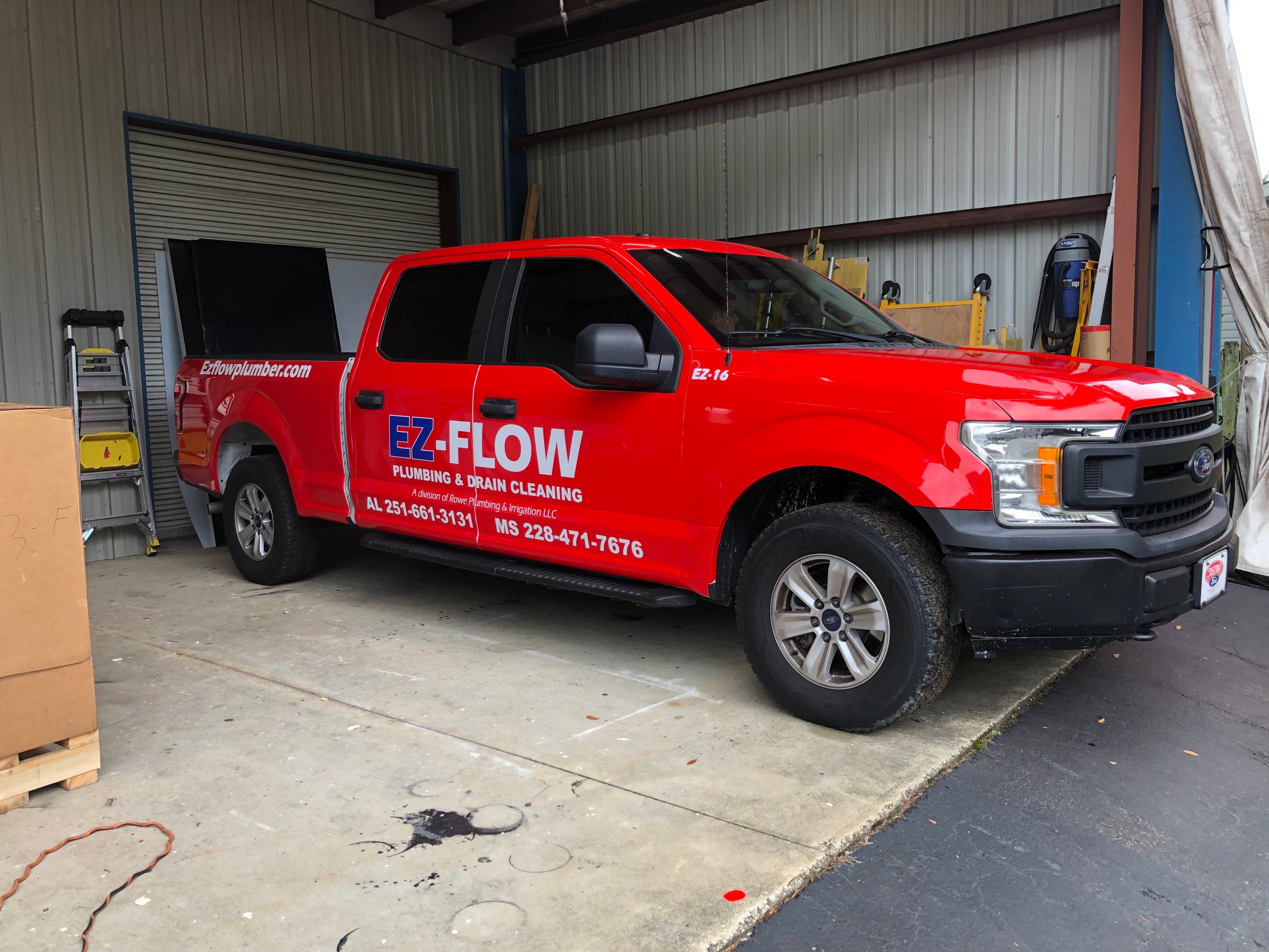 EZ Flow Truck Wrap