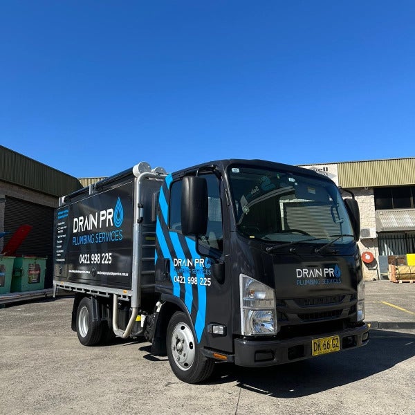 Hino Vehicle Wrap- By Signarama Penrith- For Drain Pro