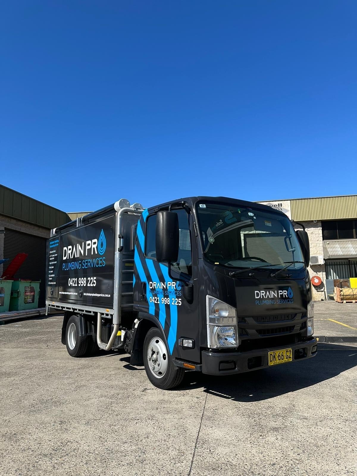 Hino Vehicle Wrap- By Signarama Penrith- For Drain Pro
