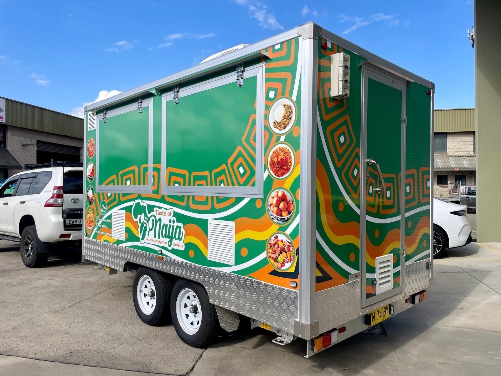 Food Truck Wrap- By Signarama Penrith- For Taste of Naija