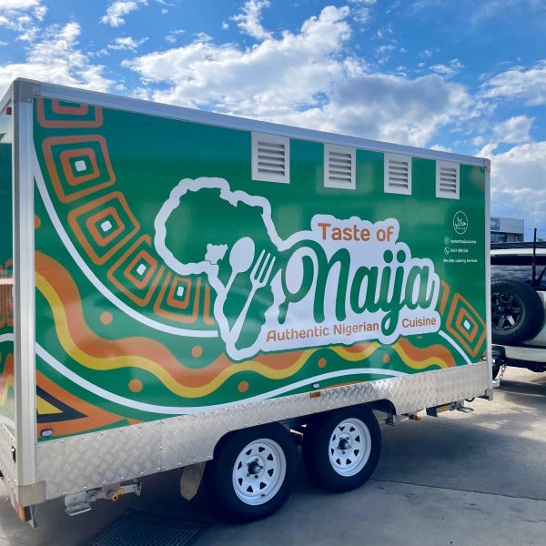 Food Truck Wrap- By Signarama Penrith- For Taste of Naija