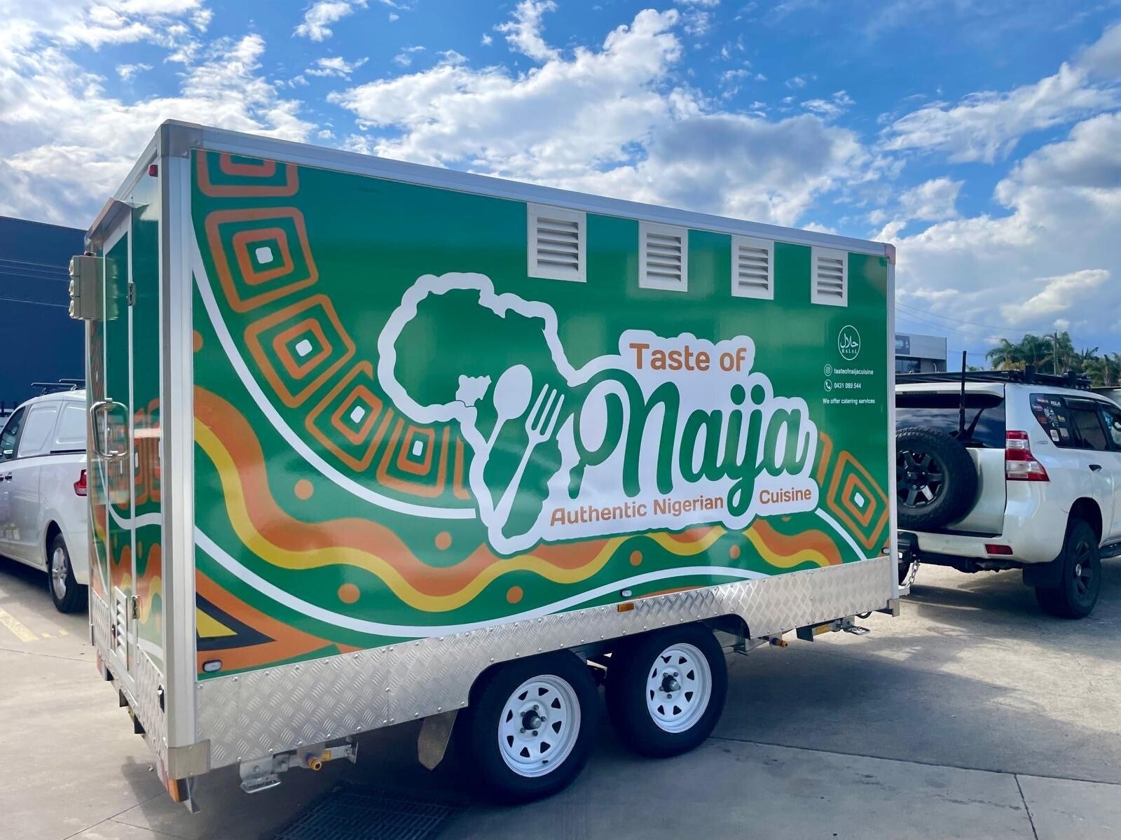 Food Truck Wrap- By Signarama Penrith- For Taste of Naija