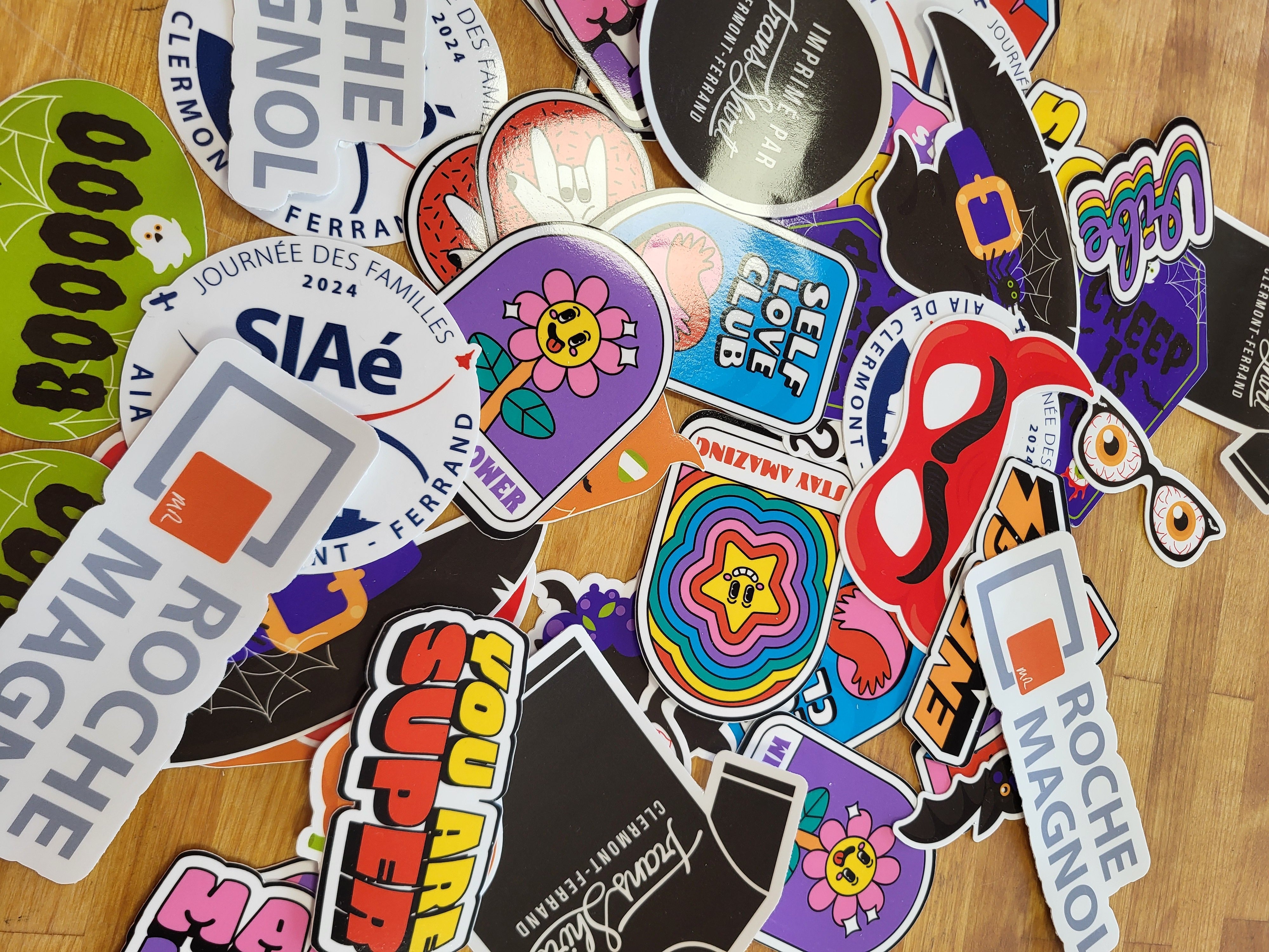 Les stickers débarquent à Signarama Clermont-ferrand.