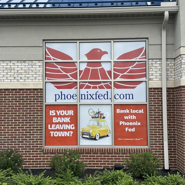 Window Perf Phoenixville Federal Bank