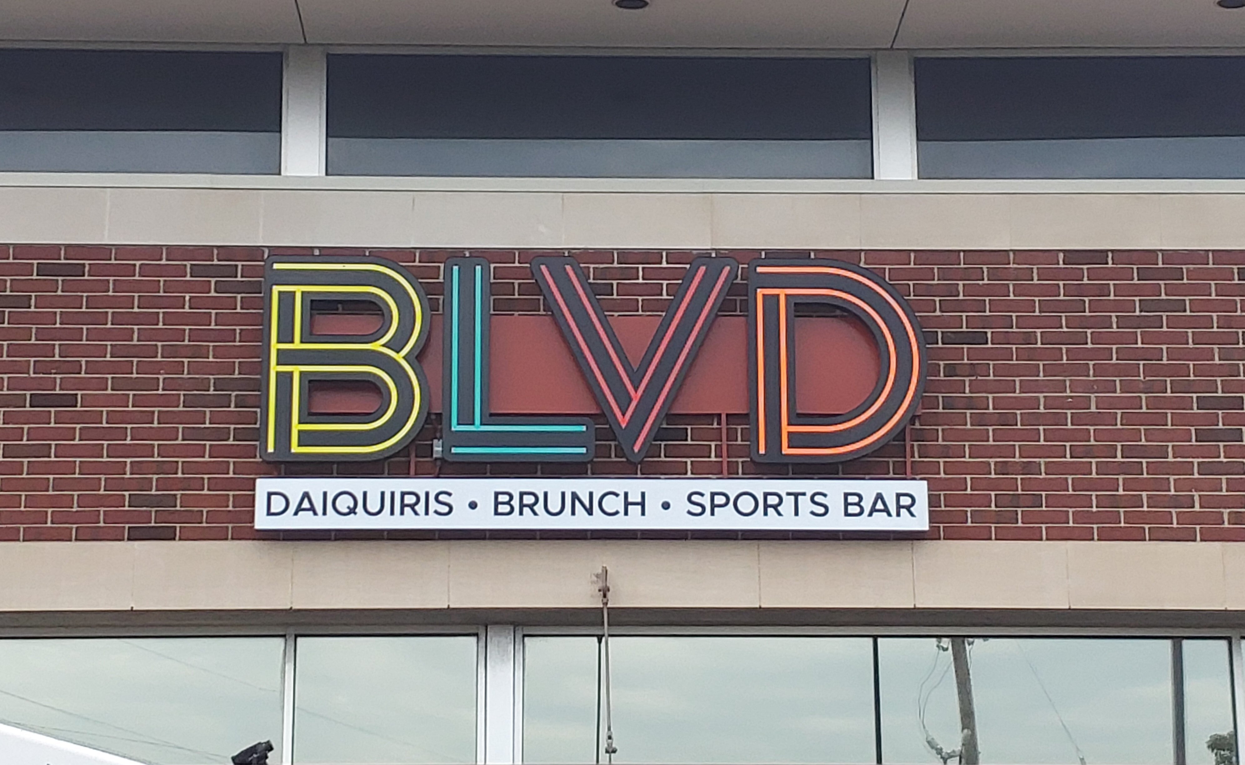 New Halo Lit Signage for BLVD