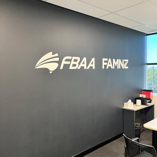 Vinyl graphics and etch add a bit of wow to your office space!
