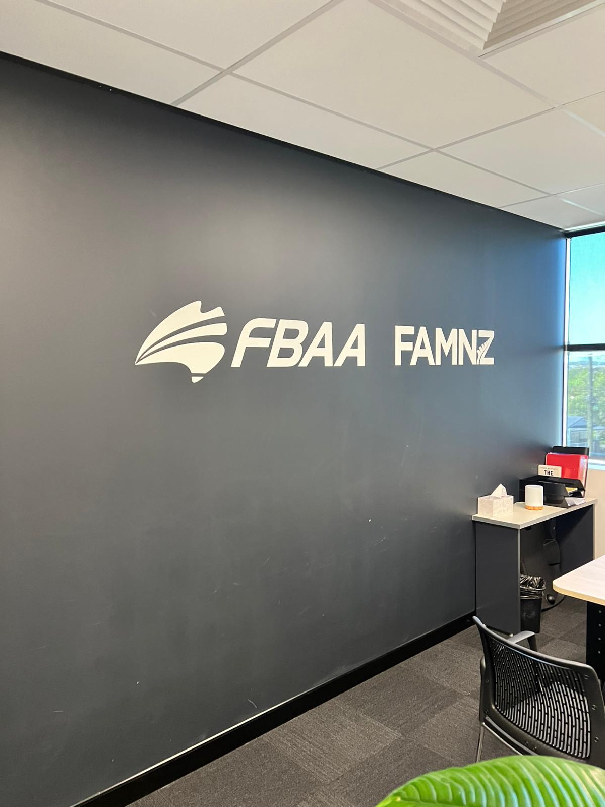 Vinyl graphics and etch add a bit of wow to your office space!