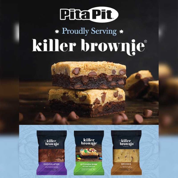 Sink Your Teeth Into Pita Pit's Tempting Killer Brownie® Collaboration Sink Your Teeth Into Pita Pit's Tempting Killer Brownie® Collaboration