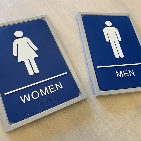 Spring Ford Area School Braille signs