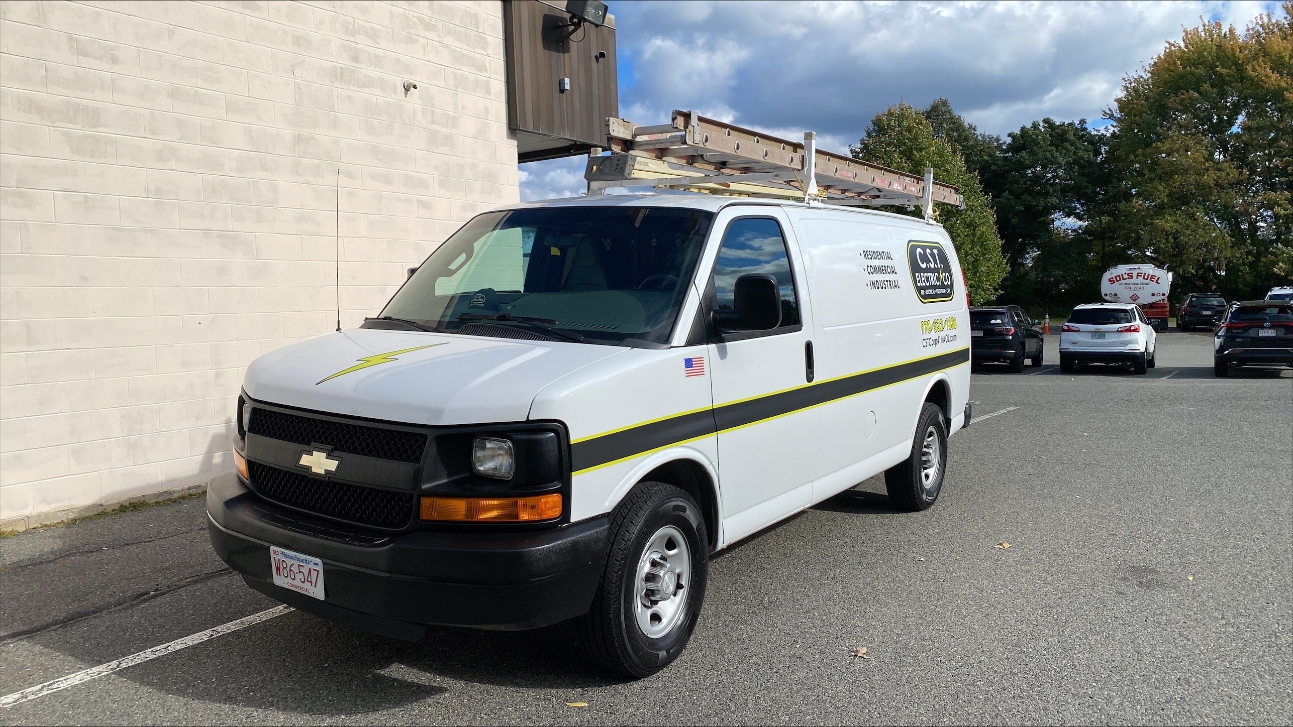 CST Electric is creating sparks in their new van