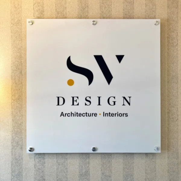 SV Design Interior Standoffs Sign 10.10.24