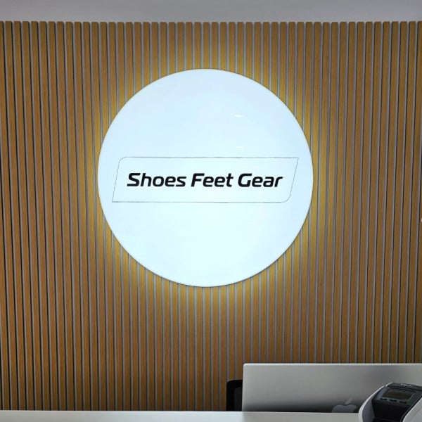 Lightbox Signs, Acrylic Lettering and A Frame Signs